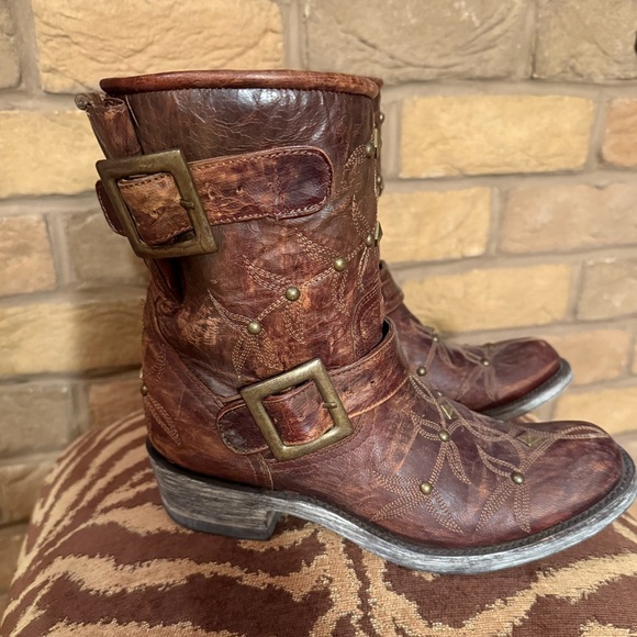 Old Gringo Biker Polo Stud Boots 7 - Picture 15 of 15